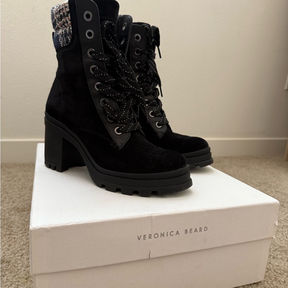 Veronica Beard Westport Black Boots